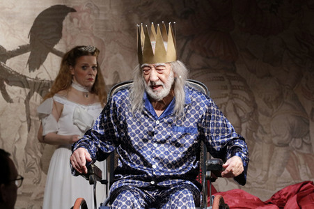 Theaterprobe 'Der König stirbt' in Berlin