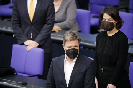20. Sitzung des Deutschen Bundestages in Berlin