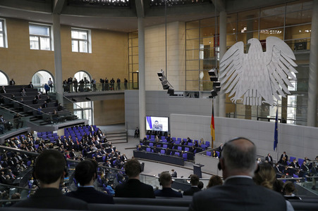 20. Sitzung des Deutschen Bundestages in Berlin
