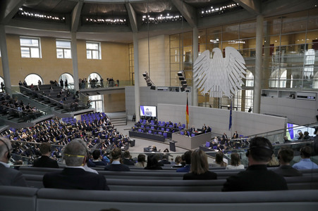 20. Sitzung des Deutschen Bundestages in Berlin