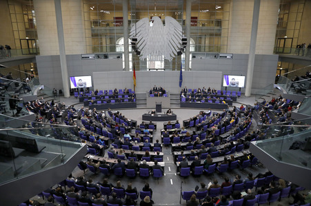 20. Sitzung des Deutschen Bundestages in Berlin