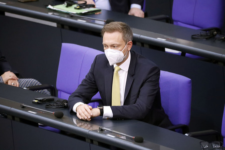 20. Sitzung des Deutschen Bundestages in Berlin