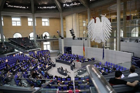 20. Sitzung des Deutschen Bundestages in Berlin