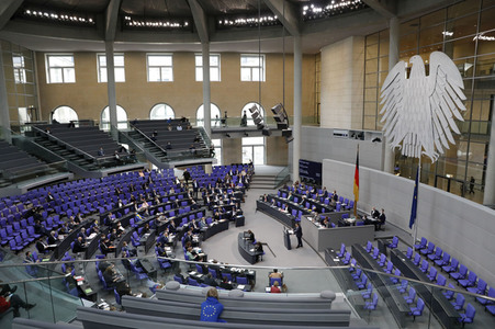 20. Sitzung des Deutschen Bundestages in Berlin