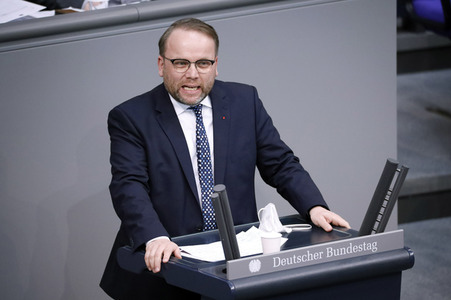 20. Sitzung des Deutschen Bundestages in Berlin