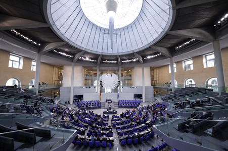 20. Sitzung des Deutschen Bundestages in Berlin