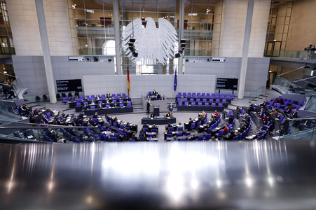 20. Sitzung des Deutschen Bundestages in Berlin