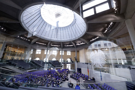 20. Sitzung des Deutschen Bundestages in Berlin