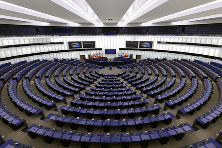 Plenartagung im EU-Parlament in Straßburg