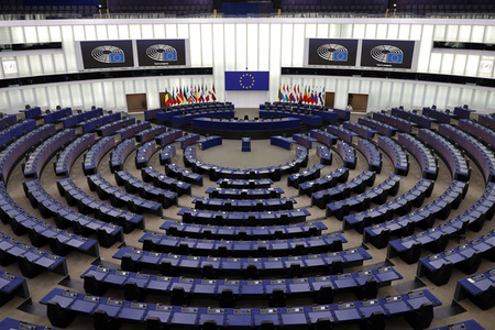 Plenartagung im EU-Parlament in Straßburg