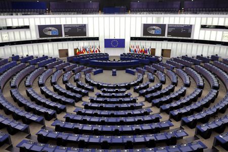 Plenartagung im EU-Parlament in Straßburg