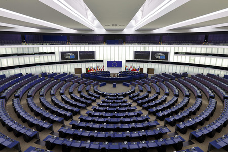 Plenartagung im EU-Parlament in Straßburg