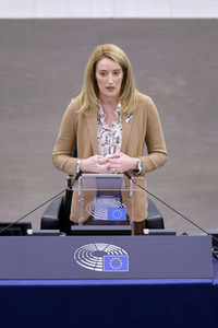 Plenartagung im EU-Parlament in Straßburg