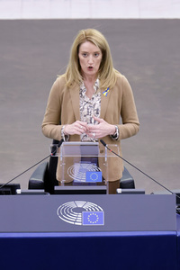 Plenartagung im EU-Parlament in Straßburg