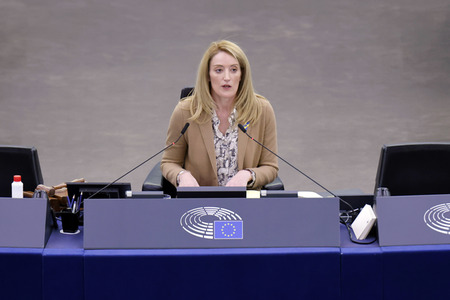 Plenartagung im EU-Parlament in Straßburg