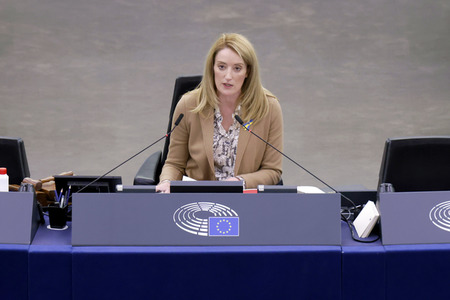 Plenartagung im EU-Parlament in Straßburg