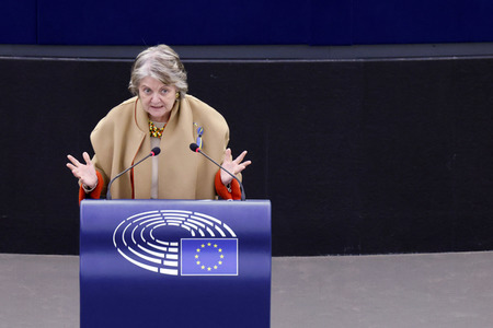 Plenartagung im EU-Parlament in Straßburg