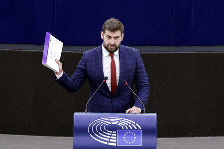 Plenartagung im EU-Parlament in Straßburg