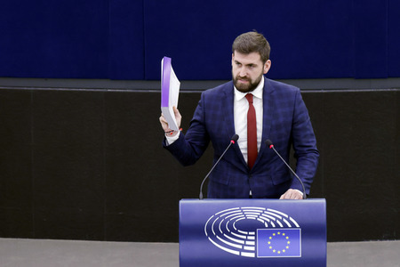 Plenartagung im EU-Parlament in Straßburg