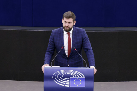Plenartagung im EU-Parlament in Straßburg