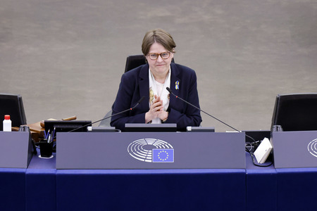 Plenartagung im EU-Parlament in Straßburg