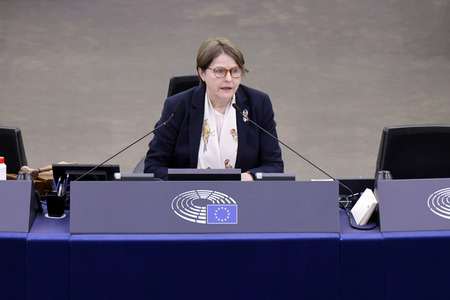 Plenartagung im EU-Parlament in Straßburg