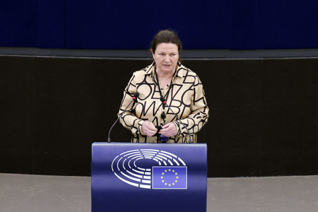 Plenartagung im EU-Parlament in Straßburg