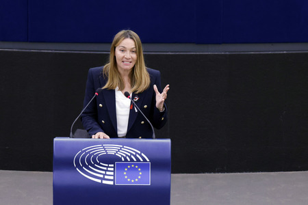 Plenartagung im EU-Parlament in Straßburg