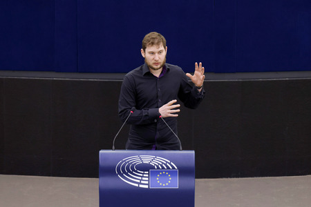 Plenartagung im EU-Parlament in Straßburg