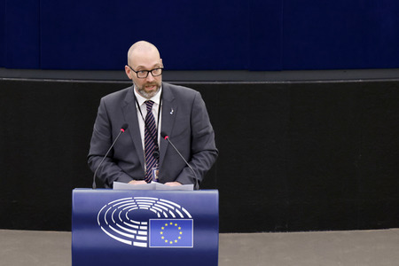 Plenartagung im EU-Parlament in Straßburg