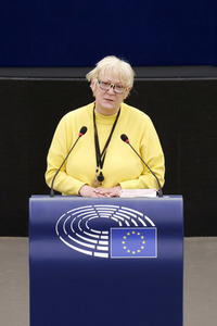 Plenartagung im EU-Parlament in Straßburg