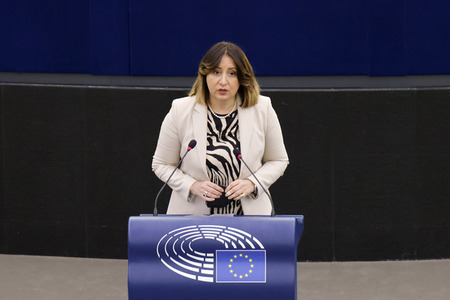 Plenartagung im EU-Parlament in Straßburg