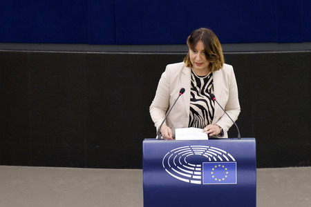 Plenartagung im EU-Parlament in Straßburg