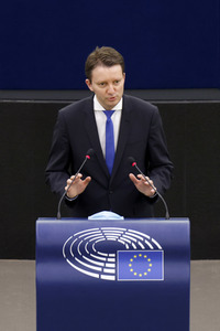 Plenartagung im EU-Parlament in Straßburg