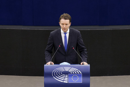 Plenartagung im EU-Parlament in Straßburg