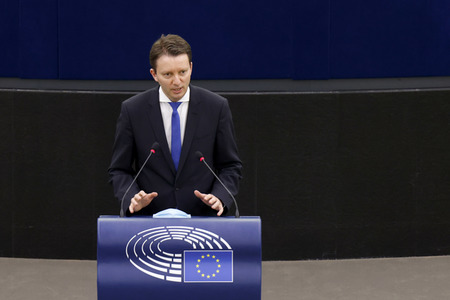 Plenartagung im EU-Parlament in Straßburg