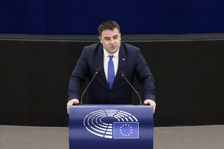 Plenartagung im EU-Parlament in Straßburg