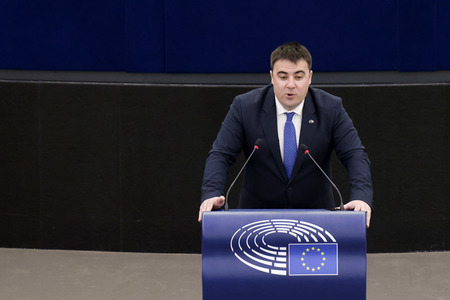 Plenartagung im EU-Parlament in Straßburg
