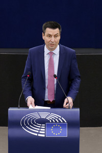 Plenartagung im EU-Parlament in Straßburg