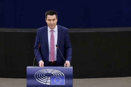 Plenartagung im EU-Parlament in Straßburg
