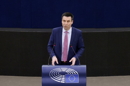 Plenartagung im EU-Parlament in Straßburg
