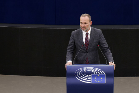 Plenartagung im EU-Parlament in Straßburg