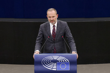Plenartagung im EU-Parlament in Straßburg