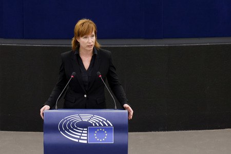 Plenartagung im EU-Parlament in Straßburg