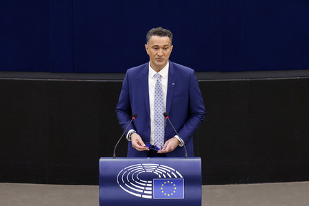 Plenartagung im EU-Parlament in Straßburg