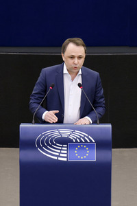 Plenartagung im EU-Parlament in Straßburg