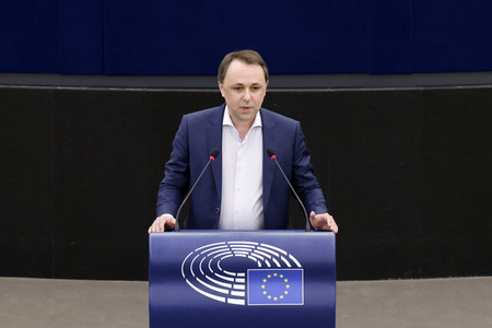 Plenartagung im EU-Parlament in Straßburg