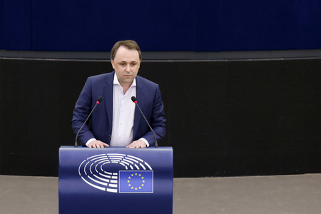 Plenartagung im EU-Parlament in Straßburg