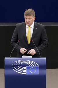 Plenartagung im EU-Parlament in Straßburg