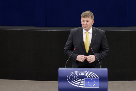 Plenartagung im EU-Parlament in Straßburg